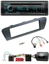 Автомагнитола для Renault Grand Scenic Kenwood Bluetooth, DAB, USB, CD