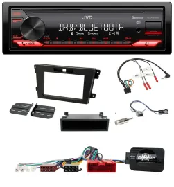 JVC Bluetooth USB DAB Lenkrad Autoradio für Mazda CX-7 2008-2010