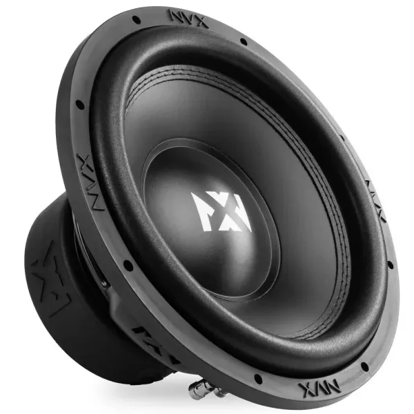New! NVX VSW124v3 Stereo 1200 Watts 12" Inches Dual 4-ohm Car Audio Subwoofers