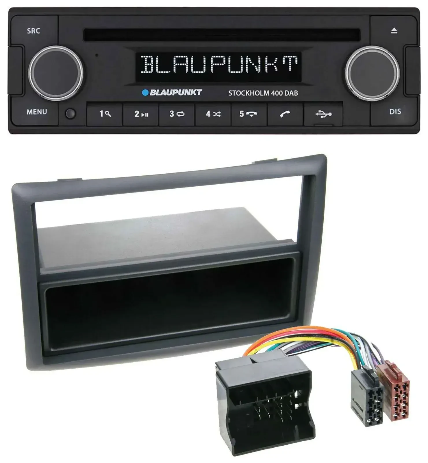 Blaupunkt MP3 Bluetooth DAB CD USB Autoradio für Renault Megane (2009-2010)