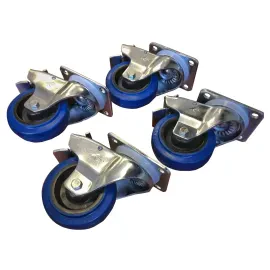 RCF AC-4CAST-SET-LOCK Subwoofer Wheel Kit with 4 Locking Casters