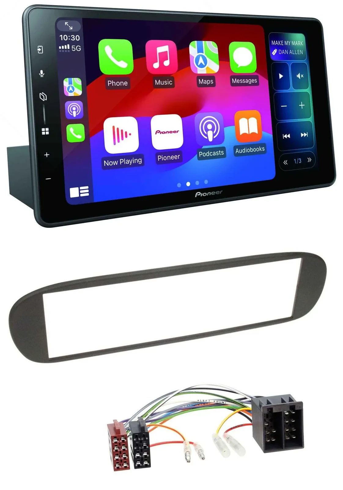 Pioneer Bluetooth DAB MP3 USB Autoradio für Fiat Barchetta (ab 1995)