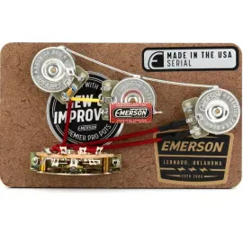 Комплект проводки для электрогитары Emerson Prewired Kit for 5-Way Blender Stratocaster 250k Pots