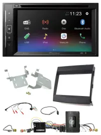 Pioneer Bluetooth Lenkrad USB 2DIN DAB DVD Autoradio für Porsche Cayenne 11-16 I