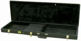 MBT Hardshell Universal Electric Bass Guitar Case - Black Tolex Covering