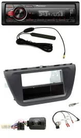 Pioneer MP3 DAB 1DIN Lenkrad USB Autoradio für Suzuki SX4 (ab 2013)