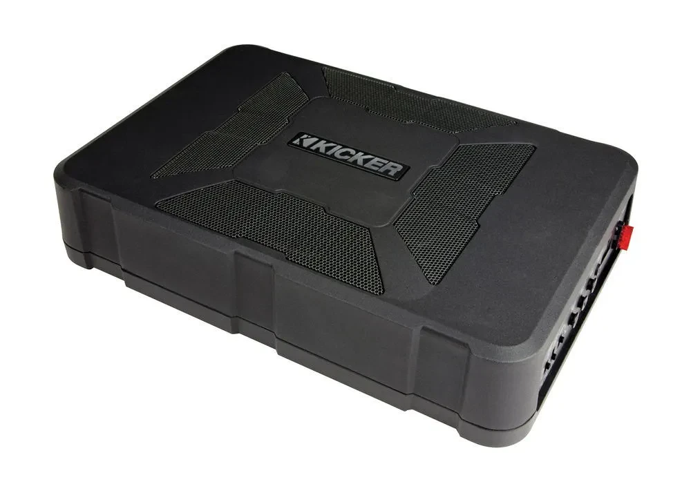 Kicker HS8 8" HideAway Subwoofer with Enclosure and Integrated Amp