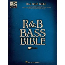 Hal Leonard R&B Bass Bible - Songbook