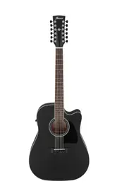 Электроакустическая гитара Ibanez Ibanez AW8412CE-WK Weathered Black