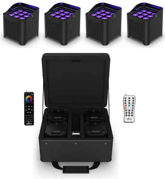 Светодиодный прибор Chauvet DJ Freedom Par H9 IP RGBAW+UV с кейсом (4 штуки)