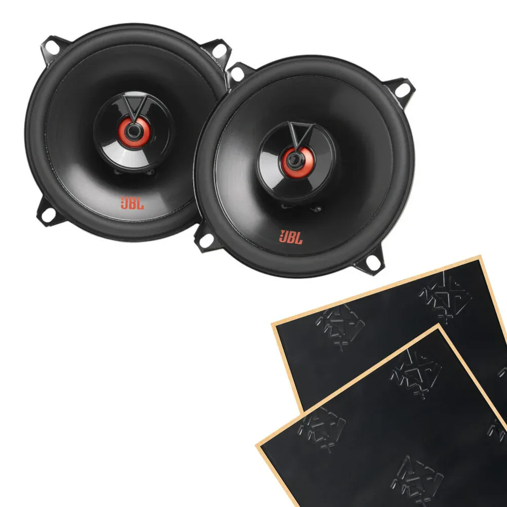 Автомобильные колонки JBL Club 522F 5.25", 2-Way, 3 Ом, коаксиальные (набор) с шумоизоляцией