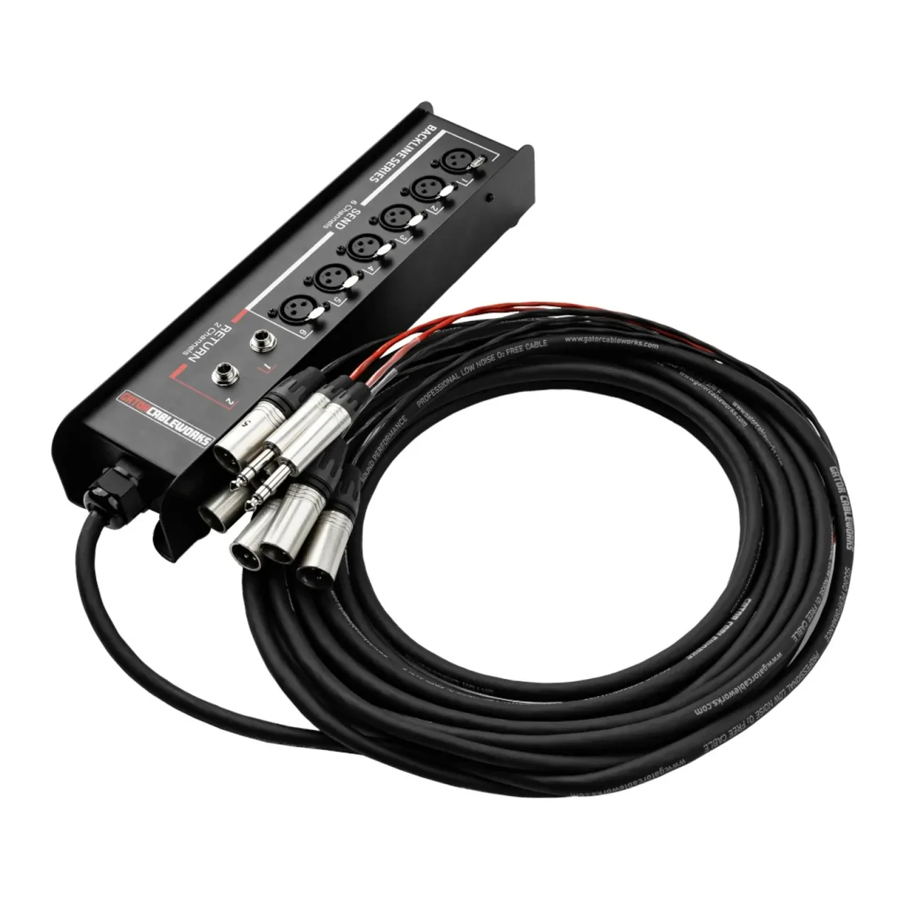 Мультикор Gator GCWB-DS6X2-50 Backline Series Black 15 м