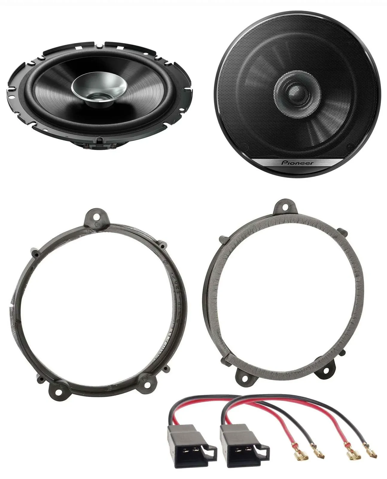 Pioneer 16,5cm 280Watt Lautsprecher für Renault Twingo ab 07 Fronttür Auto Boxen