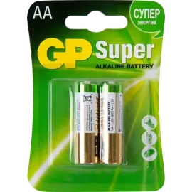 Элемент питания GP GP15A-2CR2 Super AA (2 штуки)
