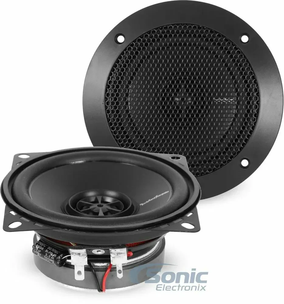 Автодинамики Rockford Fosgate R14X2 PRIME Series, коаксиальные, 2-полосные, 4"