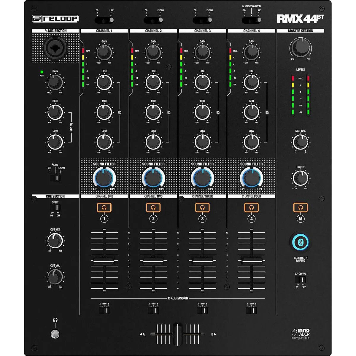 DJ-микшер Reloop RMX-44BT