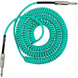 Инструментальный кабель Lava Retro Coil 20 Foot Instrument Cable Straight to Straight Seam Foam Green