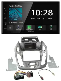 Kenwood Bluetooth MP3 DAB USB 2DIN Autoradio für Ford Transit 2013-2018 ohne Dis