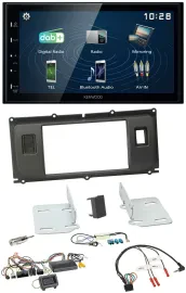 Автомагнитола Kenwood 2-DIN Bluetooth USB DAB для Land Rover Evoque