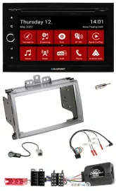 Blaupunkt 2DIN Lenkrad Bluetooth USB TMC DAB Navigation für Hyundai i20 2009-201