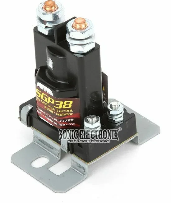 Stinger SGP38 80 amp Universal 12V Applications Battery Isolator & Power Relay