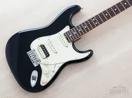 2016 Fender American Elite Stratocaster HSS Shawbucker Mystic Black w/ Case