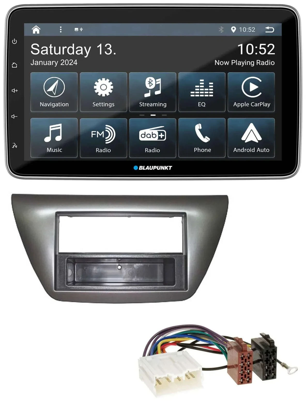Blaupunkt USB DAB SD MP3 Bluetooth Autoradio für Mitsubishi Lancer Evo 2004-2008
