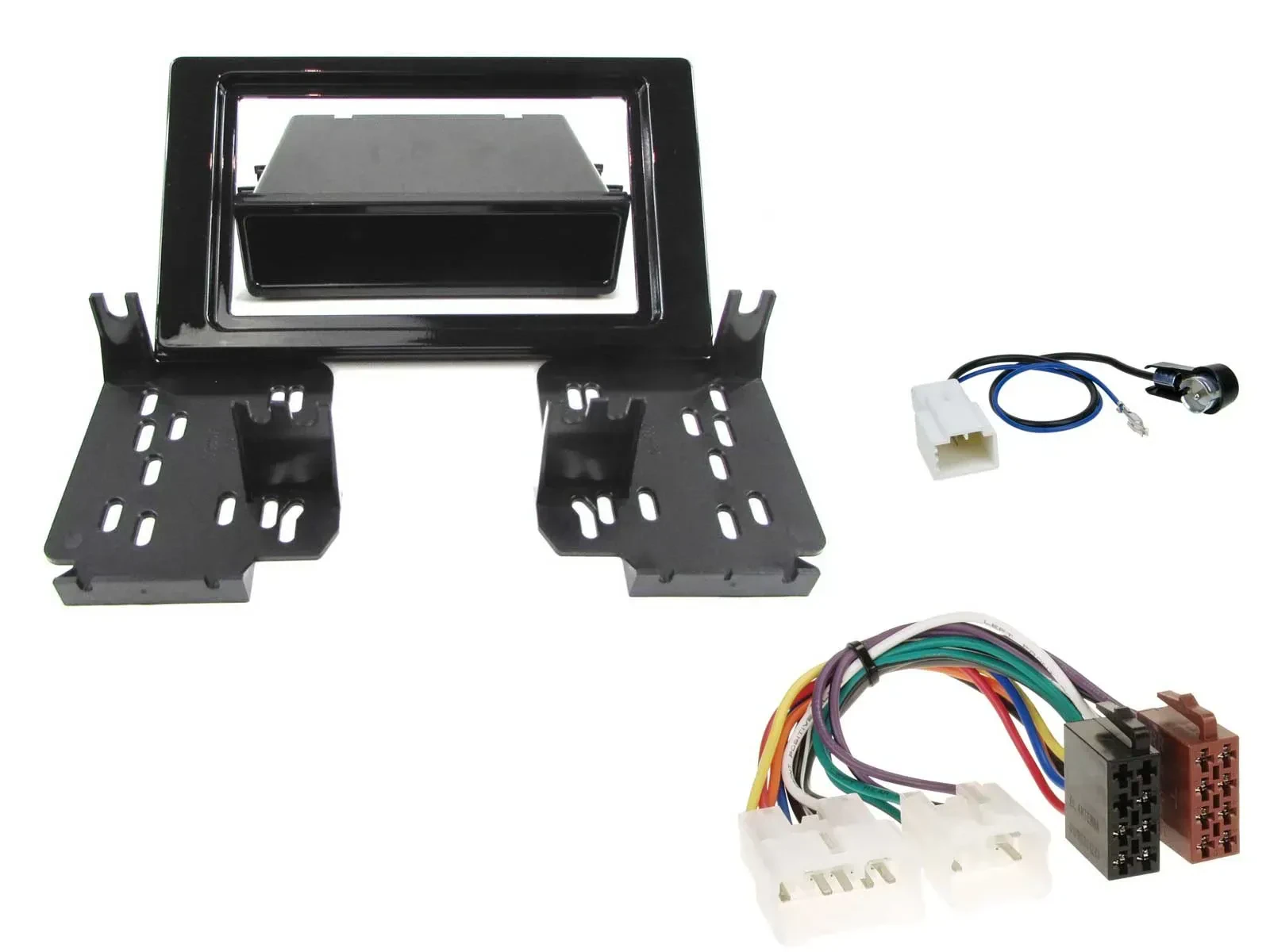 Einbauset DIN Autoradio für Toyota Prius (ab 2016) schwarz