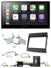 Pioneer Lenkrad Bluetooth DAB 2DIN USB Autoradio für Porsche Cayenne 11-16 Infoa