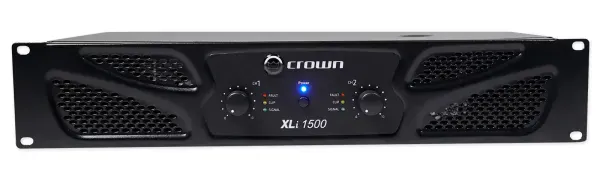 Crown Pro XLi1500 900w 2 Channel DJ/PA Power Amplifier Professional Amp XLI 1500