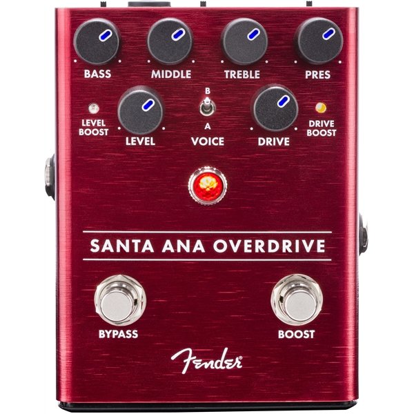 Педаль эффектов для электрогитары Fender Santa Ana Overdrive