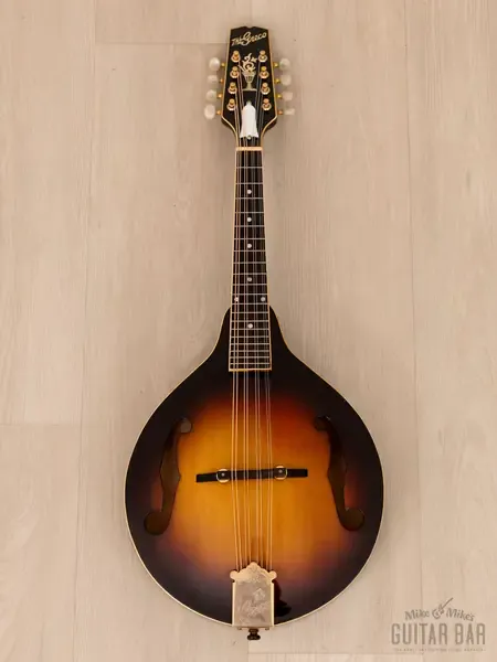 Мандолина Greco A-style Vintage Mandolin Sunburst Japan 1970s w/ Case