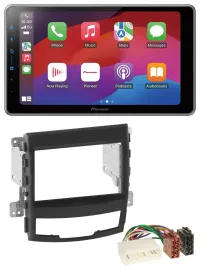 Pioneer MP3 USB DAB Bluetooth 2DIN Autoradio für SSangYong Korando 10-13