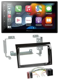 Pioneer DAB Bluetooth 2DIN USB MP3 Autoradio für Peugeot Boxer Citroen Jumper Fi