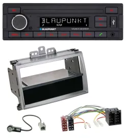 Автомагнитола для Hyundai i20 (2008–2011) Blaupunkt DAB, MP3, Bluetooth, USB с карманом