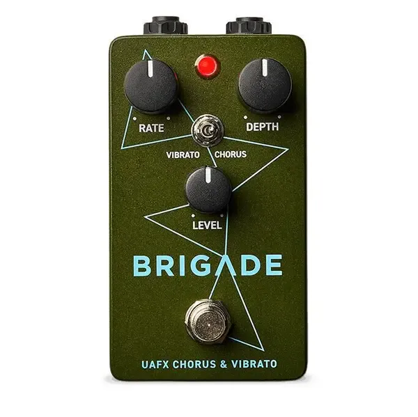 Педаль эффектов для электрогитары Universal Audio Brigade Chorus/Vibrato Effects Pedal