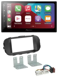 Автомагнитола для Kia Soul (с 2014) Pioneer 2DIN USB MP3 DAB Bluetooth черный