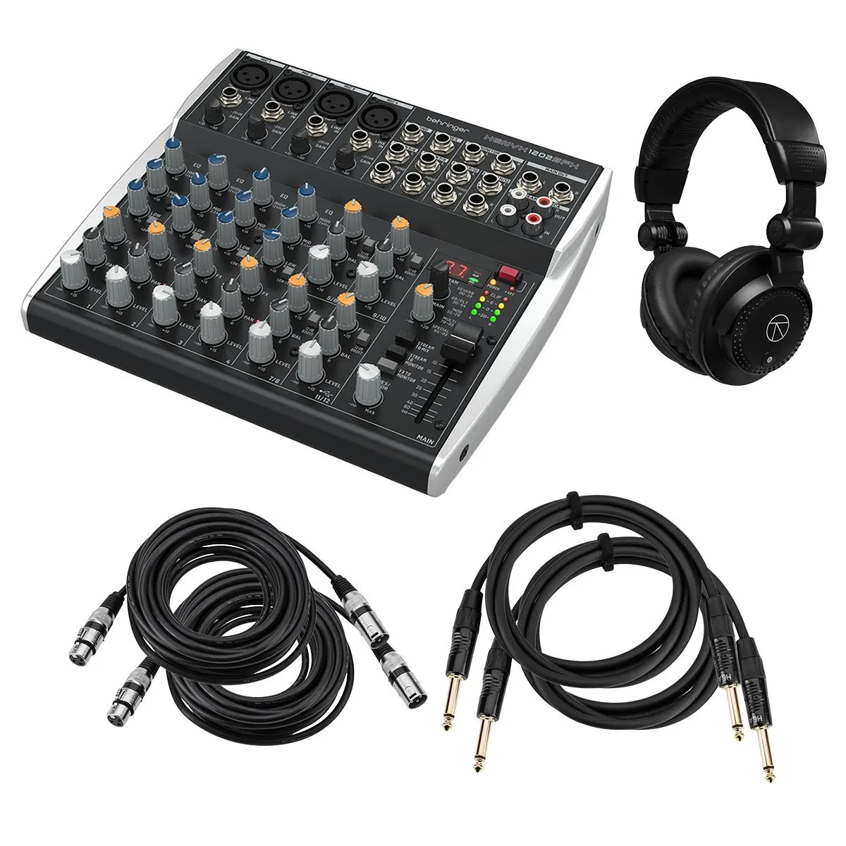 Аналоговый микшер Behringer 1202SFX XENYX с аксессуарами