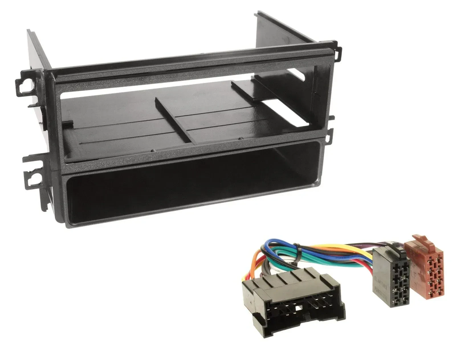 Einbauset DIN Autoradio für Hyundai Santa Fe Sonata bis 05