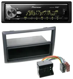 Pioneer Bluetooth USB DAB MP3 Autoradio für Renault Megane (2009-2010)