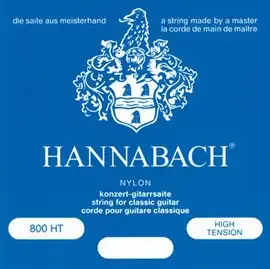 Струны для классической гитары Hannabach 800HT Blue SILVER PLATED 28-45