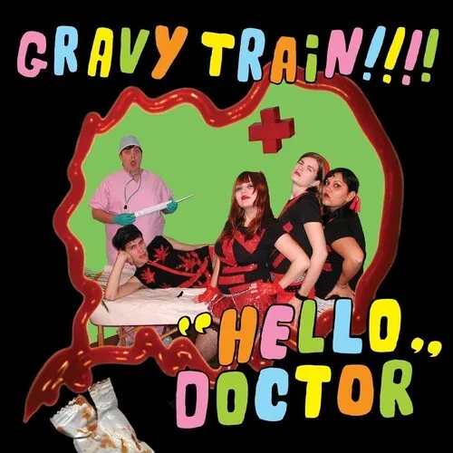 Виниловая пластинка Gravy Train!!!! - Hello Doctor [New Vinyl LP] Green, Pink, Colored Vinyl, With B