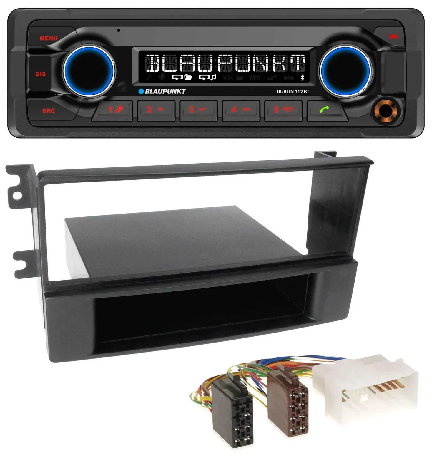 Автомагнитола для Kia Sorento Blaupunkt MP3, Bluetooth, USB, AUX