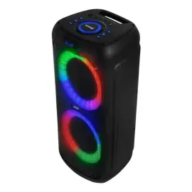 FUMIKO SOPRANO Портативная колонка подсветка микрофон и пульт черная