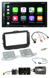 Автомагнитола Pioneer 2-DIN, DVD, DAB, Bluetooth, USB для Alfa Romeo Giulietta с поддержкой управления на руле