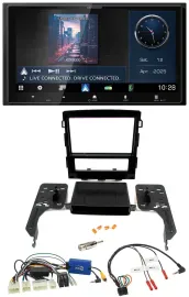 Kenwood Bluetooth 2DIN USB DAB Lenkrad Autoradio für Subaru Impreza ab 2018