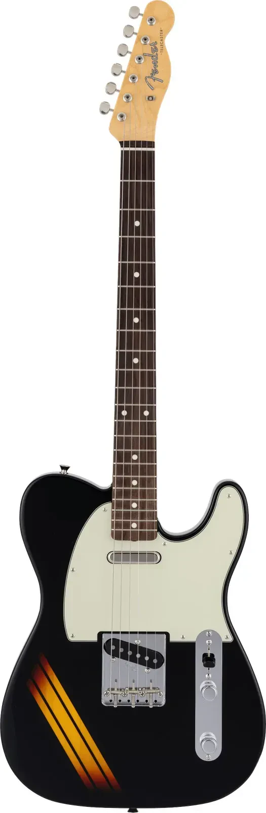 FENDER Made in Japan Traditional 60s Telecaster Competition Black/3-Color Sunbur