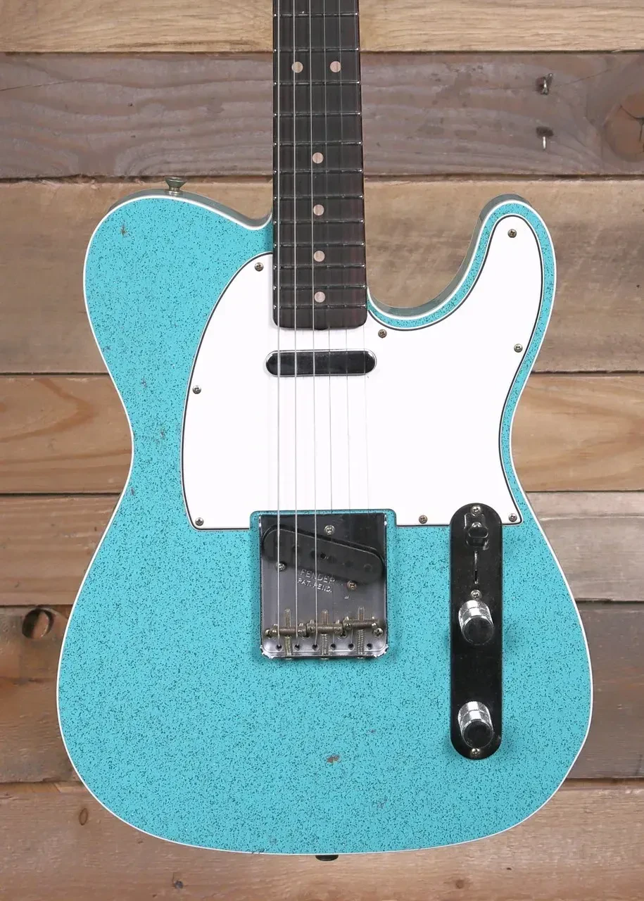 Fender Limited Edition 1960 Telecaster Journeyman Seafoam Green Sparkle w/ Case