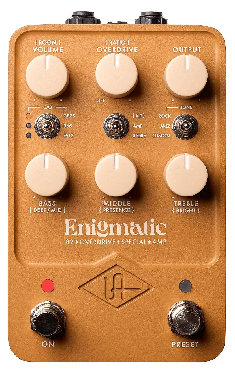Педаль эффектов для электрогитары Universal Audio Enigmatic 82 Overdrive Special Amp