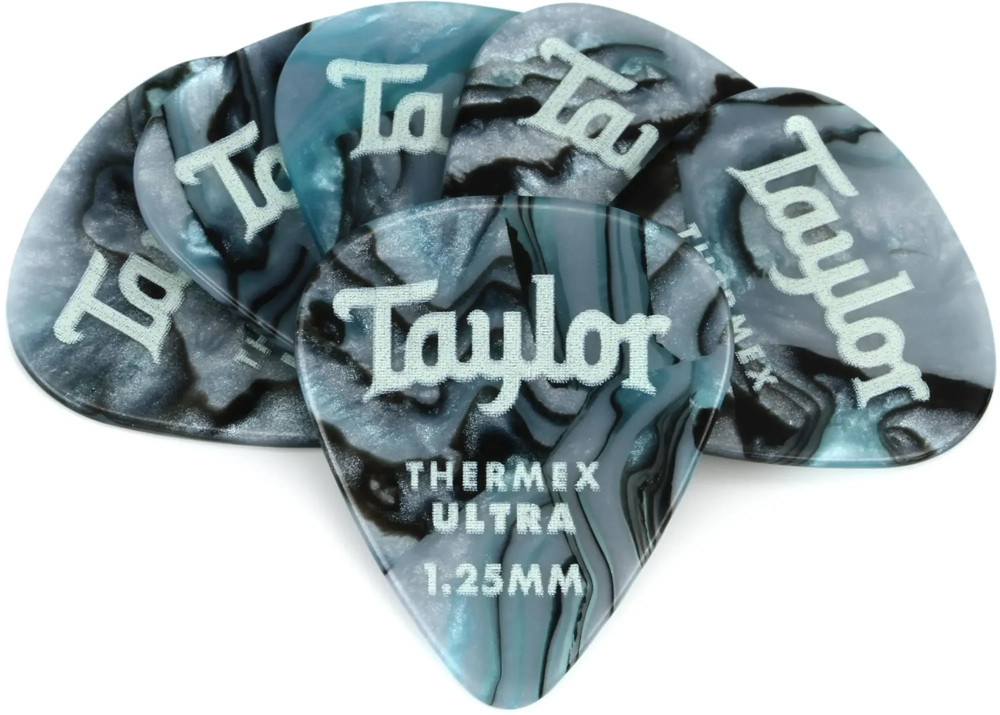 Медиаторы Taylor Premium 351 Thermex Ultra Abalone 1.25 (6 штук)